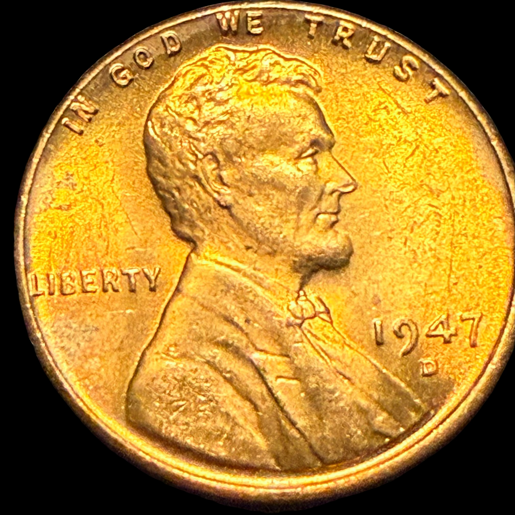1947 D Wheat Cent