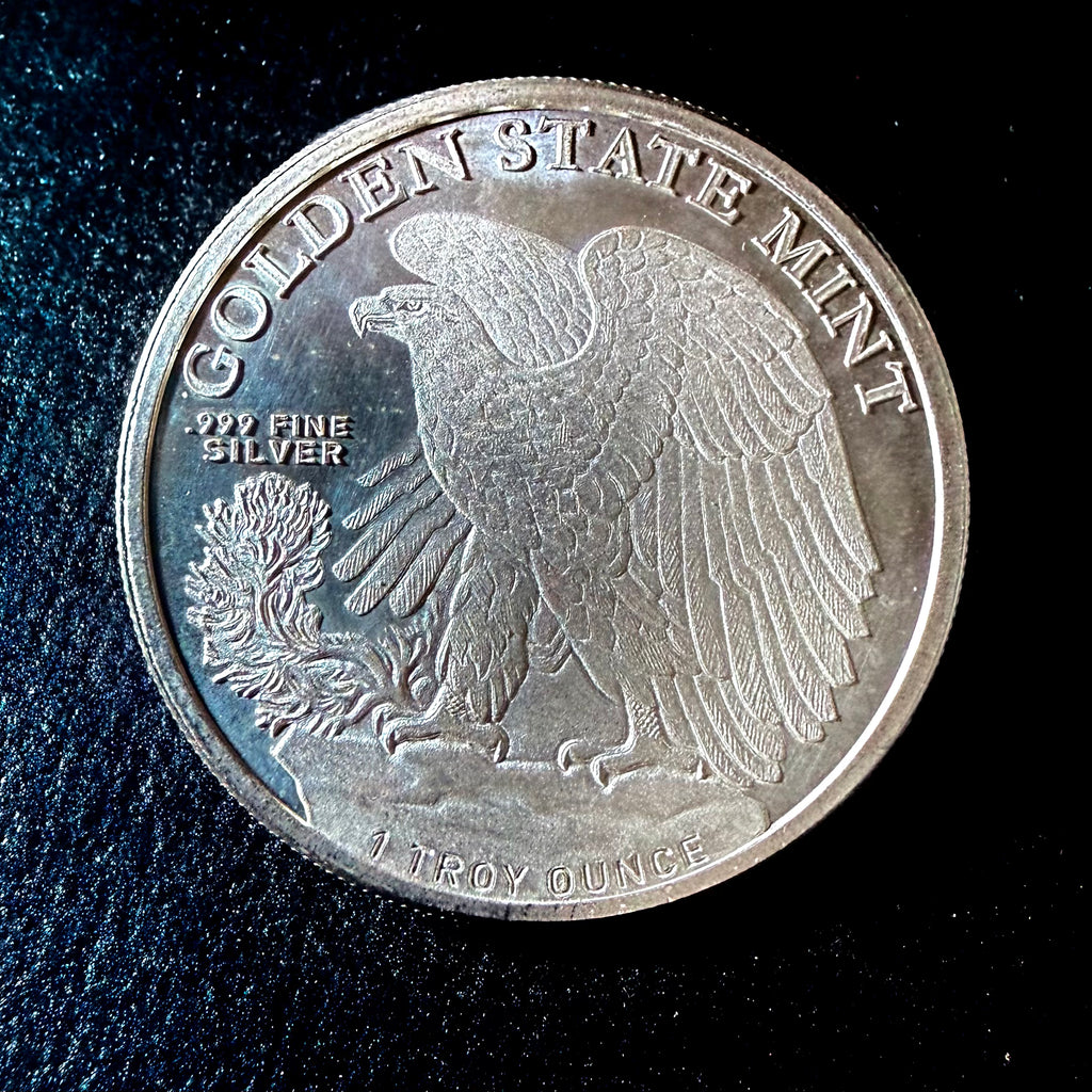 1 Troy OZ Silver round